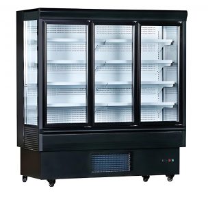 Mural expositor refrigerado 3 puertas Telfer