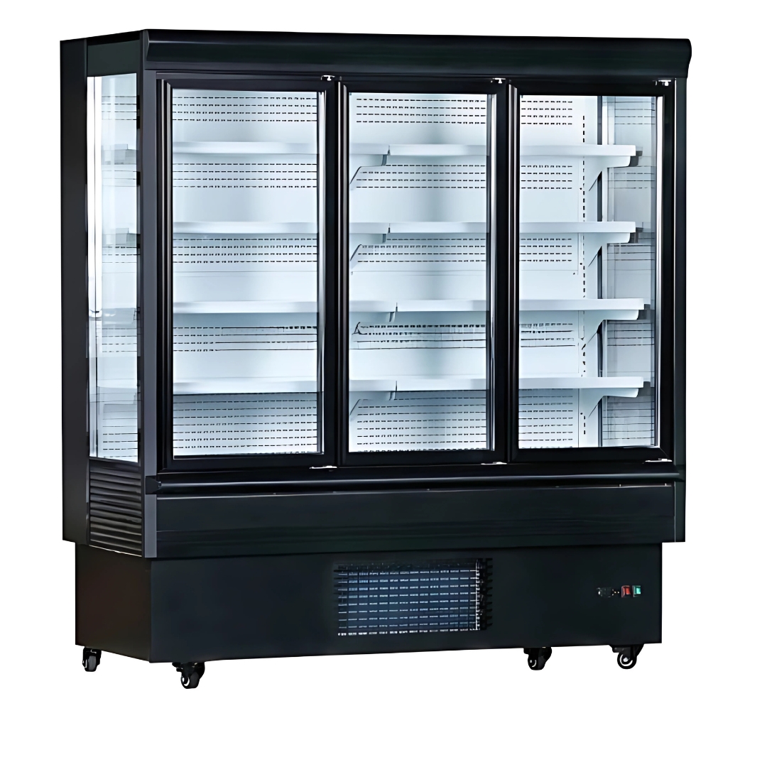 Mural expositor refrigerado 3 puertas Telfer